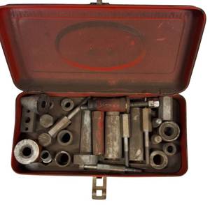 lot 93 image: Vintage Machinist Tool Kit