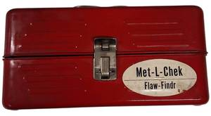 lot 101 image: DuPont - MA90B ChromaVision Multiangle Spectrophotometer Auto Paint Matcher & Met-L-Chek Flaw Findr Kit