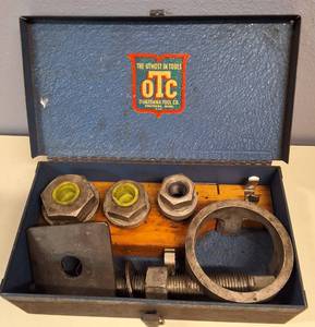 lot 102 image: Vintage The UTMOST in Tools - Owatonna Tool Company  Camshaft Bearing Removal & Installation tool set