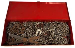 lot 103 image: Proto Professional Tools lot Chains, Load Binders and hooks