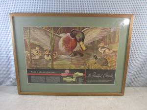 lot 3 image: (A-4) Framed Vintage 1948 Chrysler ...