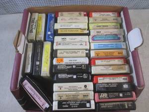 lot 13 image: (CSB) Assorted Artists 8-Track Tape...