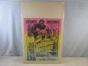 lot 75 image: (A-4) Vintage 1956 Untamed Mistres...