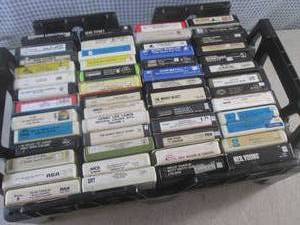 lot 86 image: (BS) Tray of Assorted 8-Track Tapes...