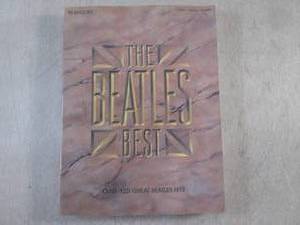 lot 90 image: (FS) Hal-Leonard The Beatles Best...