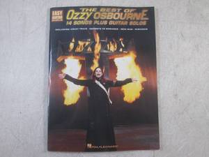 lot 92 image: (FS) Hal-Leonard The Best Of Ozzy ...