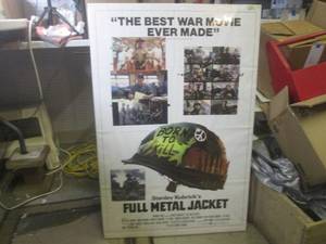 lot 110 image: (BSB) Vintage Movie Full Metal Jac...