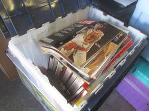 lot 134 image: (EW5) Tote Full of Assorted Large B...