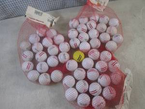 lot 136 image: (CSB) 54 Assorted Cleaned Golf Ball...