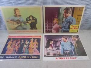 lot 166 image: (EC1) 4 Vintage Movie Theater Lobby...