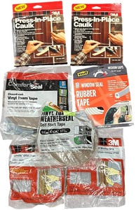lot 090 image: Window Insulation Kit Bundle