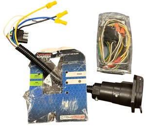 lot 203 image: Trailer Wiring Adapter Bundle