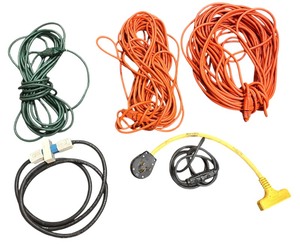 lot 382 image: Electrical Cord Bundle