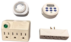 lot 075 image: Outlet PlugsTimer Plugs Bundle