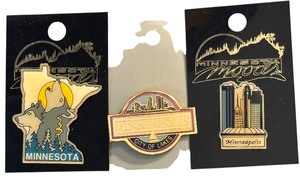 lot 073 image: Minnesota Souvenir Pins Bundle