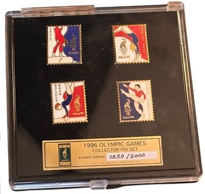 lot 071 image: 1996 OLYMPIC GAMES COLLECTOR PIN SET Set 2205000