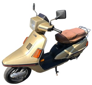 lot 001 image: 1983 Yamaha Riva XC180 Motorcycle NO TITLE 