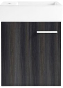 lot 094 image: Swiss Madison Colmer 18 Wall-Mounted Bathroom Vanity, Brand New in Box