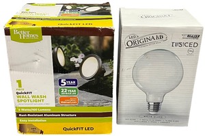 lot 086 image: Lightbulb Bundle, Qty 2