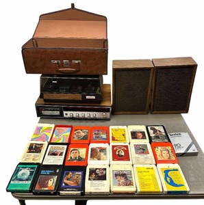 lot 003 image: 8 Track Stereo Bundle