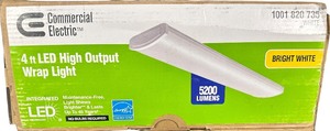 lot 135 image: 4 Ft LED High Output Commercial Wrap Light