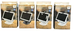 lot 189 image: Google Nest Adjustable Stand with Swivel Bundle, Qty 4
