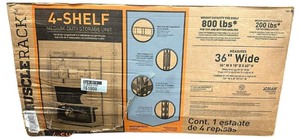 lot 017 image: Muscle Rack 4-Shelf Medium-Duty Storage Unit