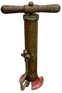 lot 024 image: Antique Brass Bilge Pump, Early 20th Century
