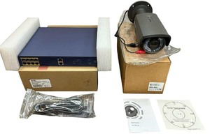 lot 179 image: Security Camera and PoE 100M Network Switch Bundle