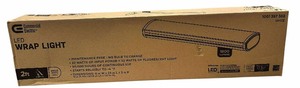 lot 269 image: Commercial Electric 2 Ft 1800 Lumens LED Wrap Around Ceiling Light