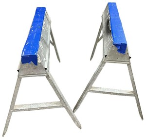 lot 285 image: Aluminum Saw Horses, Qty 2