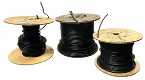 lot 370 image: Spools of Wire, CATV, 18 AWG, B