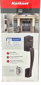 lot 375 image: Kwikset Front Door Latch