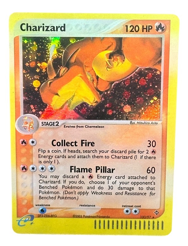 charizard pokemon card 120 hp Charizard Pokemon Cleebrations Classic Collection Base Set Holo #4 PSA 10 main image 0