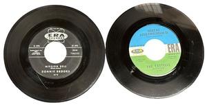 lot 312 image: ERA Record 45 RPM Record Bundle