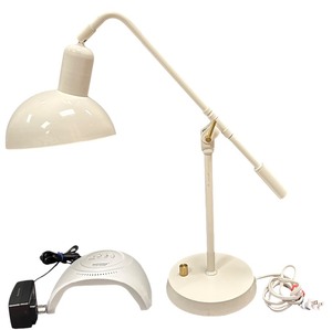 lot 392 image: Task table desk lampJodsone UV LED nail lamp