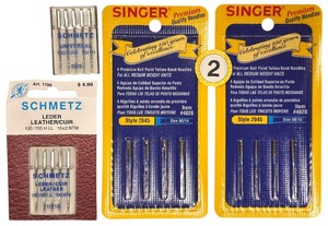 lot 429 image: New Vintage Singer and Schmetz sewing needles