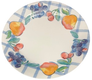 lot 124 image: Corelle (2) 7-18 Salad Plate Fruit Too