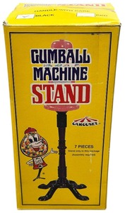 lot 292 image: NEW in box Carousel Gumball Machine Stand