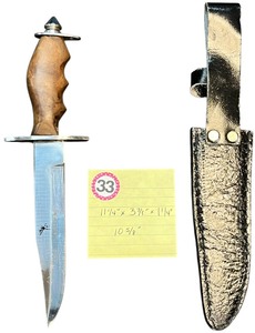 lot 333 image: Original German WWII Early Dagger