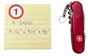 lot 401 image: Beautiful Vintage Wenger Delemont Swiss Army Knife
