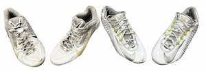 lot 044 image: Nike Vapor Carbon Elite TD Football Cleats size 10.5Nike Alpha Huarache cleat size 9.5