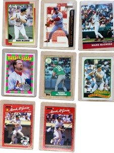 lot 061 image: Large near mint condition Mark McGwire Baseball Card bundle