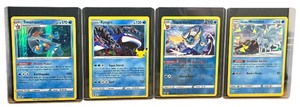 lot 064 image: Near mint Holographic water type Pokemon bundle