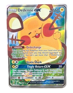 lot 077 image: NEAR MINT Dedenne GX HOLO BEAUTIFUL