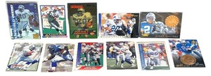 lot 086 image: HUGE RARE NEAR MINT Barry Sanders Trading Cards Bundle