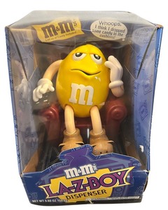 lot 189 image: Vintage M&Ms La-z-boy Candy Dispenser Limited Edition Collectible