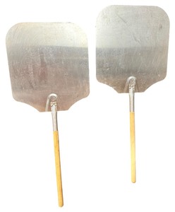lot 263 image: Set Of Two American Metalcraft Aluminum Medium Blade Pizza Peel