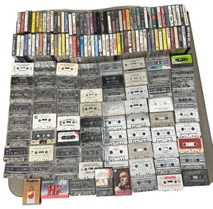 lot 265 image: Massive Cassette bundle. Rare Cassettes inside