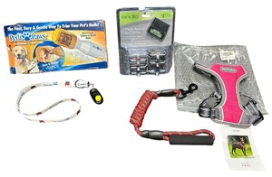 lot 171 image: Huge Pet Bundle RENNAID dog harness size S,PediPaws pet nail trimmer,Andis 6-Piece Animal Clip Combs set.